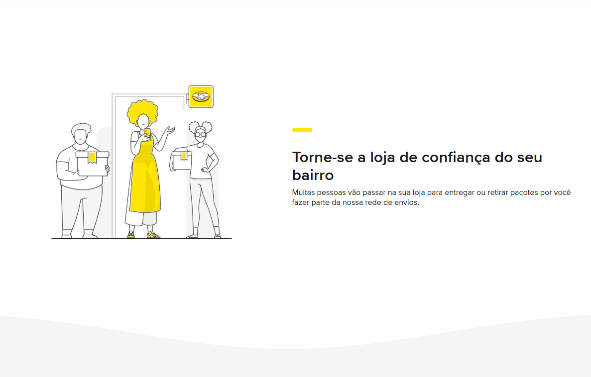 Torne-se a loja de confiança do seu bairro